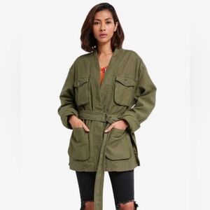 Free People In Our Nature Cargo Utility Jacket